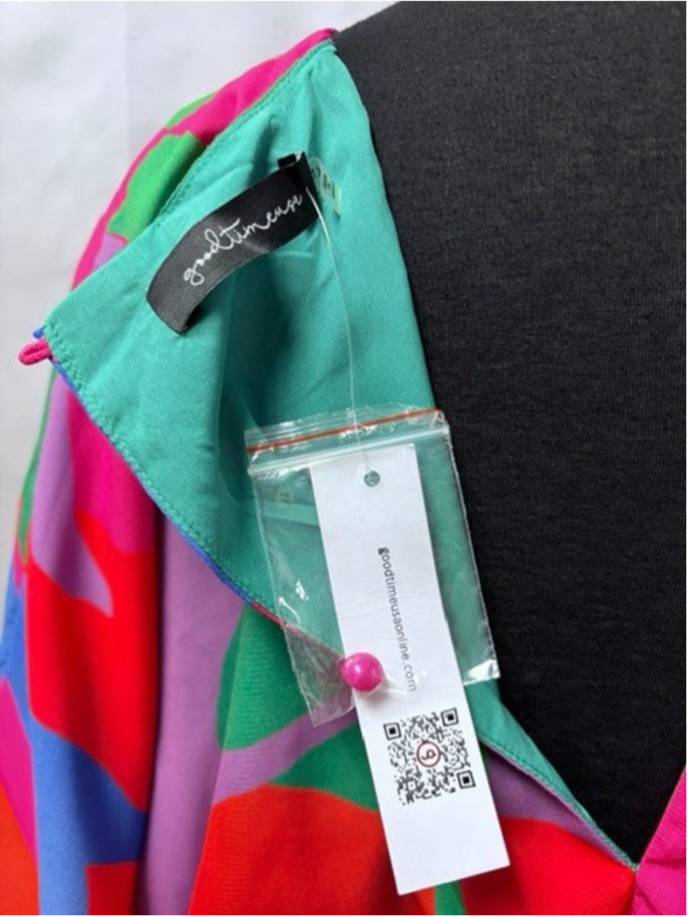 Goodtime USA Kaleidoscope-Print Harem Jumpsuit Women's Size 1XL NWT - Picture 7 of 11